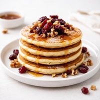 Cranberry Walnut Pancakes