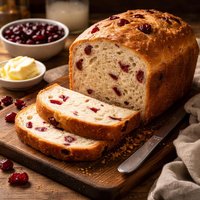 Cranberry Yeast Bread Breadmaker 1 1 2 Lb Loaf
