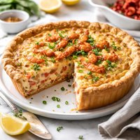 Crawfish Quiche