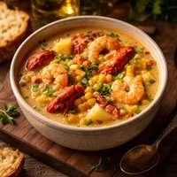 Crawfish Shrimp and Corn Soup