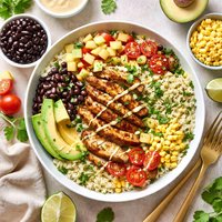 Craze E Chicken Black Beans Apple Rice