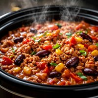 Craze E Good Turkey Chili 4 Qt Crock Pot