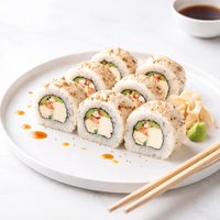 Cream Cheese and Crab Sushi Rolls
