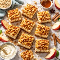 Cream Cheese Apple Oatmeal Bars