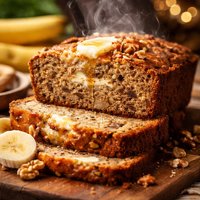 Cream Cheese Banana Nut Bread