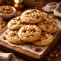 Cream Cheese Butter Pecan Cookies