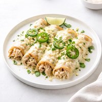 Cream Cheese Chicken Enchiladas