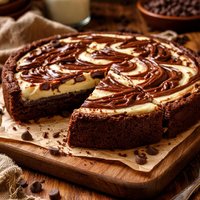 Cream Cheese Fudge Brownie Pie