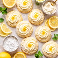 Cream Cheese Lemon Cookies