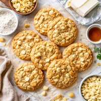 Cream Cheese Macadamia Cookies