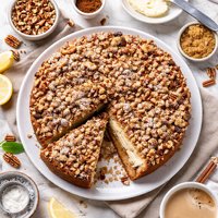 Cream Cheese Pecan Coffee Cake