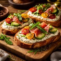 Cream Cheese Sandwich Variation No 6