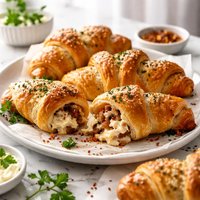 Cream Cheese Sausage Croissants