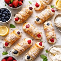 Cream Filled Crescents