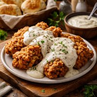 Cream Gravy for Fried Chicken