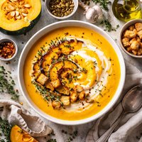 Cream of Acorn Squash Soup