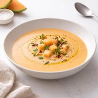 Cream of Cantaloupe Soup