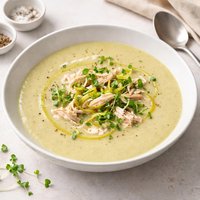 Cream of Chicken Leek Soup