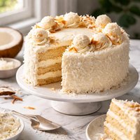 Cream of Coconut Cake