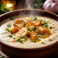 Cream of Garlic Soup