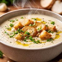 Cream of Jerusalem Artichoke Sunchoke Soup