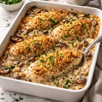 Cream of Mushroom Chicken Casserole