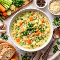 Cream of Parisian Vegetable Soup