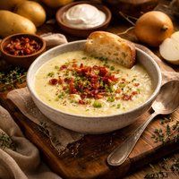 Cream of Potato and Onion Soup