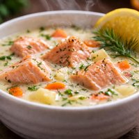 Cream of Salmon Soup