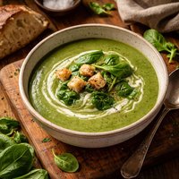 Cream of Spinach Soup