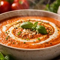 Cream of Tomato and Horseradish Soup