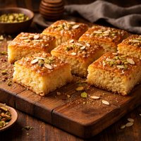 Cream of Wheat Cake Basboosa