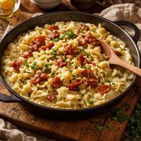Creamed Cabbage and Bacon