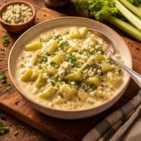 Creamed Celery with Blue Cheese