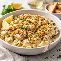 Creamed Crabmeat with Artichoke Hearts