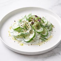 Creamed Cucumber Delight