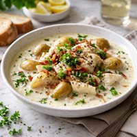 Creamed Finnan Haddie Smoked Haddock