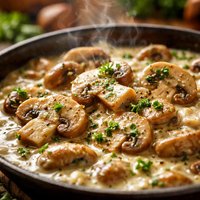 Creamed Mushrooms Eastern European