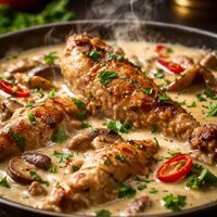 Creamed Pheasant or Chicken Eastern European