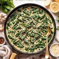 Creamed Spinach Direct from Heaven