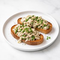 Creamed Tuna on Toast Recipe