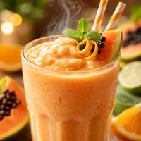 Creamsicle Papaya Smoothie