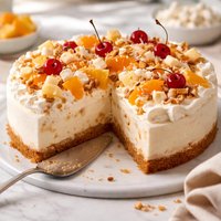 Creamy Ambrosia Cheesecake