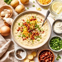 Creamy and Healthy Potato Soup