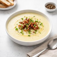 Creamy and Healthy Quick Potato Soup