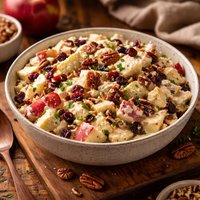 Creamy Apple Pecan Salad