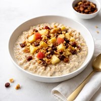 Creamy Apple Raisin Oatmeal