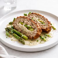Creamy Asparagus Meatloaf