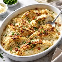 Creamy Baked Cabbage