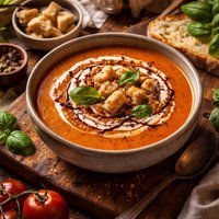Creamy Balsamic Tomato Soup